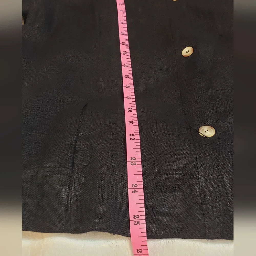 NWT Harve Benard By Benard Holtzman Women's Linen Jacket Size 16